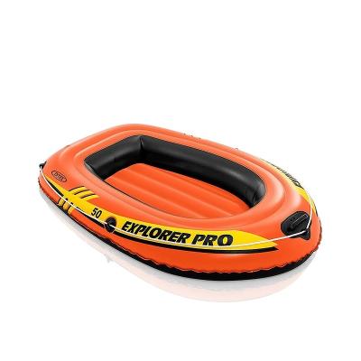 China INTEX 58355 PVC Explorer Por 100 Boat Set Lakes With Air Outdoor Boat Series Portable Folding Kayak Water Sport Inflatable Boat for sale