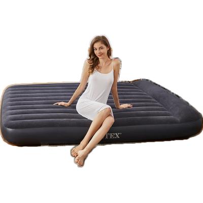 China [SALE] INTEX 64142 Double King Air Mattress Foldable Set Inflatable Bed Air Mattress Outdoor Camping Inflatable Air Mattress for sale