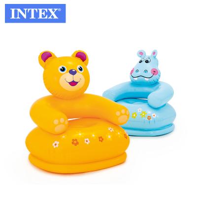 China Intex 68556 Inflatable Happy Animal Chair Foldable For Kids for sale