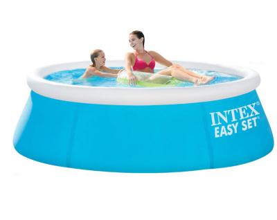 China Wholesale Intex 28101 6 Feet X 20 Inches Summer Single Inflatable Kids Pool Backyard Swimming Pool 28101 for sale