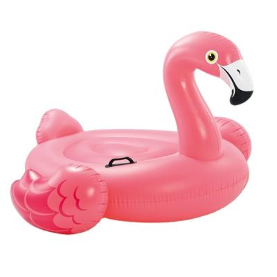 China PVC INTEX 57558 Flamingo Ride-on Inflatable Flamingo Island Pool Float Kids Swimming Float Pool for sale