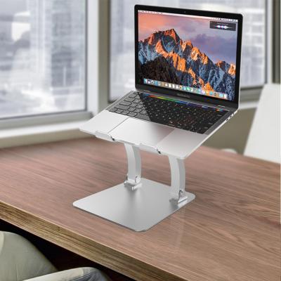 China Ergonomic Adjustable Laptop Riser Laptop Stand (Height) Adjustable Laptop Stand Supports Up To 44 Pounds for sale