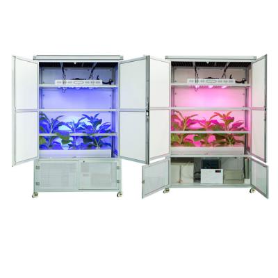 China Dimable hydroponic pull grow box /green house /grow cabinet include led light filter, conditioner, carbon dioxide for sale