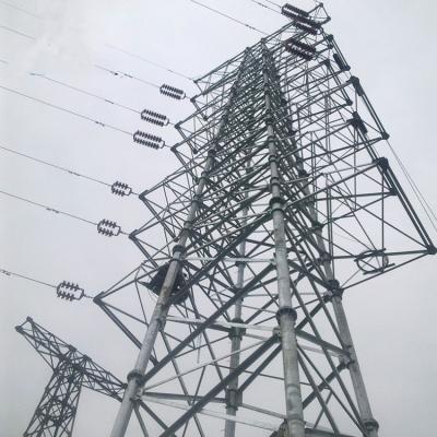 China 45 Meters Q345/Q235/ASTM A572 GR50 GR65 Angle Steel Lattice Communication Provider 4G 5G Self Supporting Towers for sale