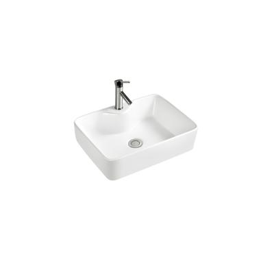 China Hot Selling Easy Clean For Project Favorable Price Washing Ceramic Art Lavatory Sink Basin for sale