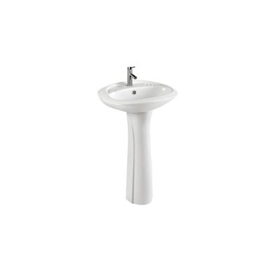 China Popular Modern Whole Project Sale Favorable Price With Pedestal Wash Basin for sale