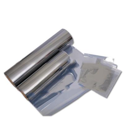 China Electronic Shield Prevent Binary Shaft Metal Electrostatic Discharge Film Roll To Make ESD Shielding Bag for sale