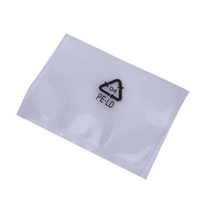 China Vacuum Moisture Proof Open Top Pe Bag Antistatic ESD Zipper Protecting Bag For Electronic Components for sale