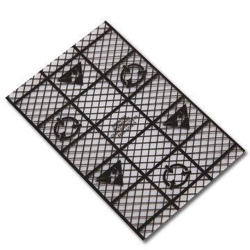 China Conductive Black Grid LDPE PE Bag for sale