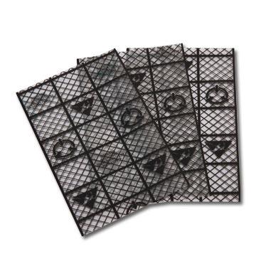 China Black Conductive Grid OEM ODM Conductive PE Mesh Bag for sale