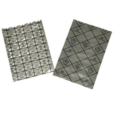 China ESD Conductive Black Antistatic Conductive Bag Grid PE LDPE Antistatic Pouch for sale