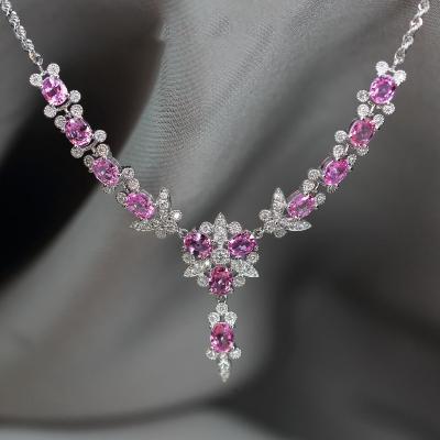 China Other Full Fairy Necklace Luxury Argyle Necklace With Diamonds for sale