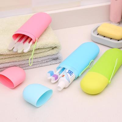 China Wholesale Portable Toothbrush Storage Portable Toothpaste Factory Outdoor Travel Toothbrush Box for sale