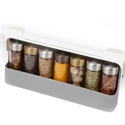 China Viable Wholesale Manufacturers Hot Selling Multifunctional Wall Mounted Spice Bottle Spice Bottle Storage Rack for sale