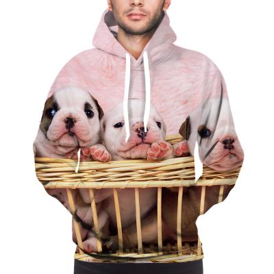 China Mens Clothing 3D Long Sleeve Character Animal Pattern Men's Hoodie QUICK DRY Hooded for sale