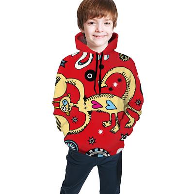 China Anti-pilling Long Sleeve Children's Wear Personalized Textile Tops Patterns Boys' Hoodies And Sweatshirts for sale