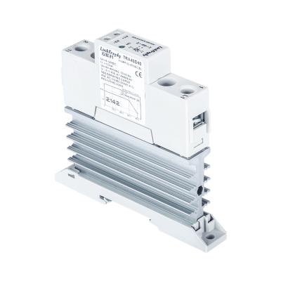 中国 TRA48D40L Sealed Smart Radiator SSR Relay 40A /42-480VAC Output 3V 3.3V 5V 12V 24V 32VDC Input Voltage Solid State Relay Switch Panel 販売のため