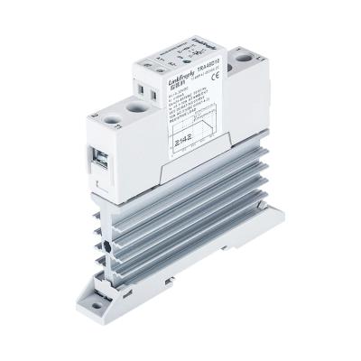 中国 TRA48D10L Sealed Radiator Solid State Relay 10A /42-480VAC Output 3V 3.3V 5V 12V 24V 32V DC Input Voltage Control Relay SSR Din Rail 販売のため