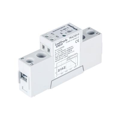 China TRA23D10 10A Current Relay Sealed Solid State DC to 3-32VDC I/O 24V-280VAC SSR Intermediate Panel Circuit Relay Controller à venda