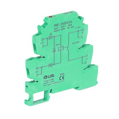 China MRC-25D61C24 6A 24V 1NO Sealed PLC Voltage Relay Module DC Electromagnetic Contact for sale