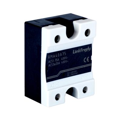 Китай General Purpose Single Phase 2SCR Sealed Solid State Relay 75A / 400VAC Output 20-280VAC / 22-48VDC Input Intermediate Relay SSR Module продается