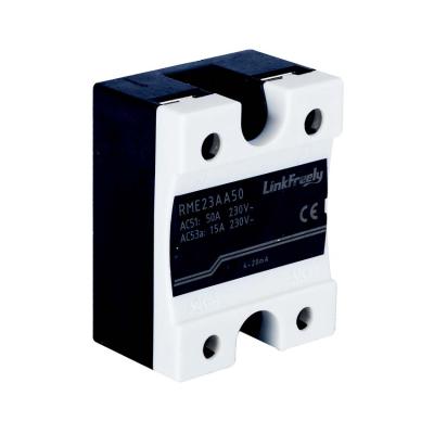 China Sealed Industrial 50A/230VAC 1-Phase Analog Switching Solid State Relay Control Input Phase Angle 4-20mA SSR AC Electric Current Relay for sale