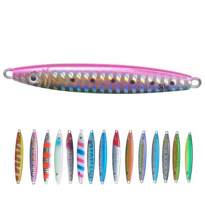 China Lead Metal Bait Lure metal carnadas 40g 80mm 3.15in sahte yem lead fishing lure for sale