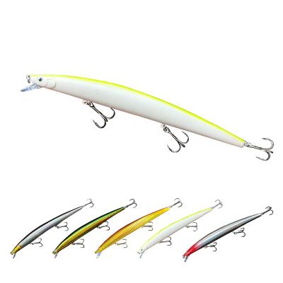 China HOWELL Hot Sale 14cm ABS Plastic Fishing Lure Supplies 19.5g Sea Fish Lure Big Minnow Bait Fishing Hard Floating Lure Deep Diving for sale