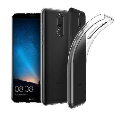 China High Quality Soft Silicon TPU Transparent Clear Phone Case For Huawei Mate 10 Lite Bulk Cellphone White Back Cover 5.9inch for sale