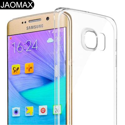 China Empty Ultra Thin Soft Silicon Case TPU Silicone Cell Phone Case For Samsung Galaxy S6 Edge S7 S8 S9 S10 Clear Cover for sale