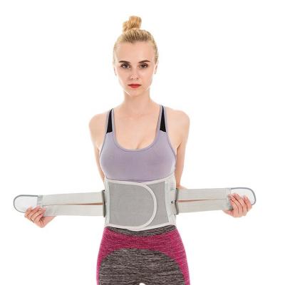 China Antibacterial Adjustable Wrap Band Lumbar Support Brace Women Back Waist Trainer Trimmer Belt for sale