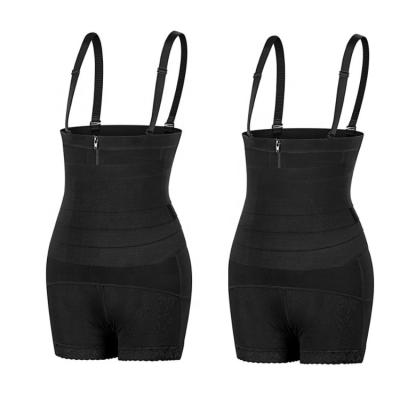 China Antibacterial High Waist Shapewear Powernet Waist Trainer Seamless Waist Trainer Women Shapewear for sale