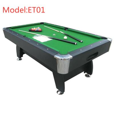 China Hot Selling Billiards Pool Table Hongjie Billiards Pool Table, 7ft MDF Pool Table for sale