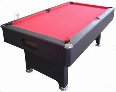 China Economic 8ft Rubber MDF Pool Table , Snooker Table With Free Accessories for sale