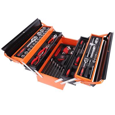 China Convenient Storage Have Tool Box 168PCS Metal Carbon Steel Common Portable Manual Repair Combination Professional Household Tool Kit for sale