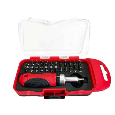 China 38 Pieces Screwdriver Bits Ratchet Handle Combination Hardware Tool Kit Tool Kit Amazon Hot Selling Home Style for sale