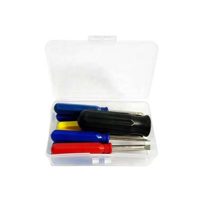 China Convenient Storage 4 Size Screwdriver Combination Tool Kit With Portable Storage Box for sale