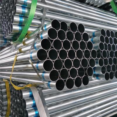 China Structure Pipe Y Pre Galvanizde Round Carbon Steel Metal Erw Galvanized Pipe Tube for sale