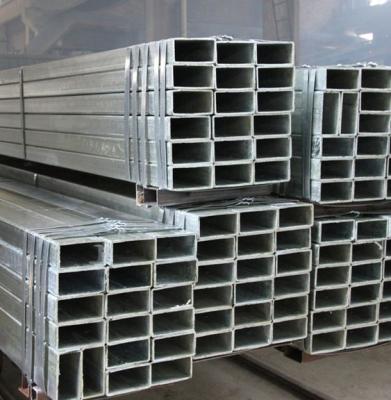 China Hot Dipped Galvanized Rectangular Square Steel Pipe Factory Structure Pipe Factory Galvanized Steel Pipe Standard Steel Tube for sale