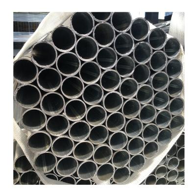 China Structure Pipe Construction Cavity Section Steel Galvanized Pipe Pre Galvanized Round Steel Pipe For Fence for sale