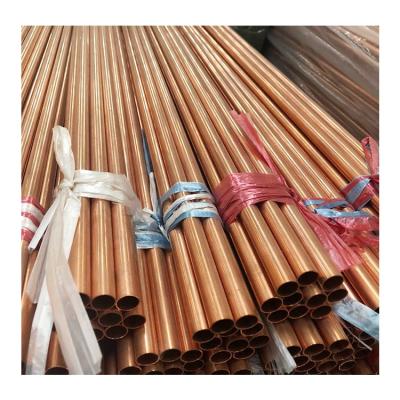 China Wholesale Air Condition or Refrigerator Refrigeration Copper Tube AC ​​Straight Copper Pipe For Air Conditioners for sale