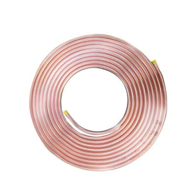 China Air Condition or Refrigerator Wholesale China Insulated Refrigeration AC Copper Pipe Copper Tube Copper Tube Coil for sale