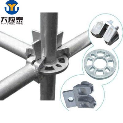 China Industrial Brand New Ringlock Shoring With Ringlock Scaffolding Galvanized Steel Ringlock Scaffolding for sale