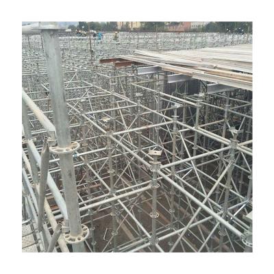 China Industrial construction ringlock scaffolding system Q235 galvanized ringlock scaffolding platforms scaffolding for sale