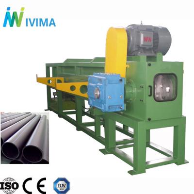 China Plant Horizontal Type Large Diameter HDPE Pipe Plastic Shredder Shredder Machine With Hydraulic Push for sale