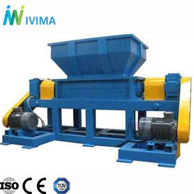 China Factory Wholesale Double Shaft Plastic Shredder Compression Double Shaft Shaft Shredder for sale