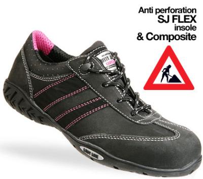 China Ceres safety shoes,composite toecap,Rubber sole,size EU36-42,category S3/SRC for sale