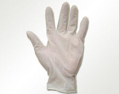 China Natural rubber latex examination gloves,non-sterile,powdered/powder-free,size 9'',12'' for sale