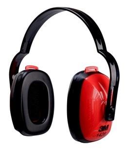 China 3M 1426 Multi Position Earmuff 330-3045 20/Case,21 Decibel,Red/Black,One Size Fits Most for sale