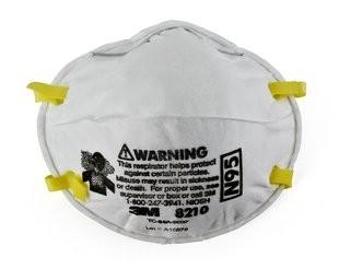 China 3M 8210CN N95 Particulate Respirator,Non-Oil, Welded Headband, Nose foam,Cup,160/Case for sale